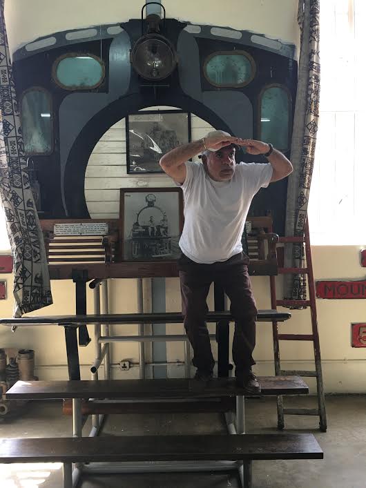 A bordo de la&nbsp;serpiente.