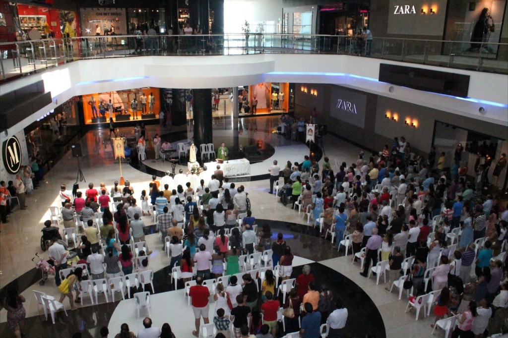 Lio en el&nbsp;Shopping.
