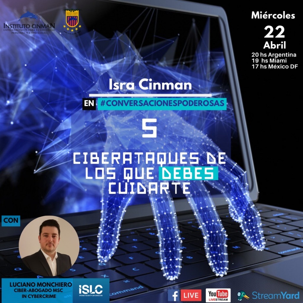 5 ciberataques #conversacionespoderosas.